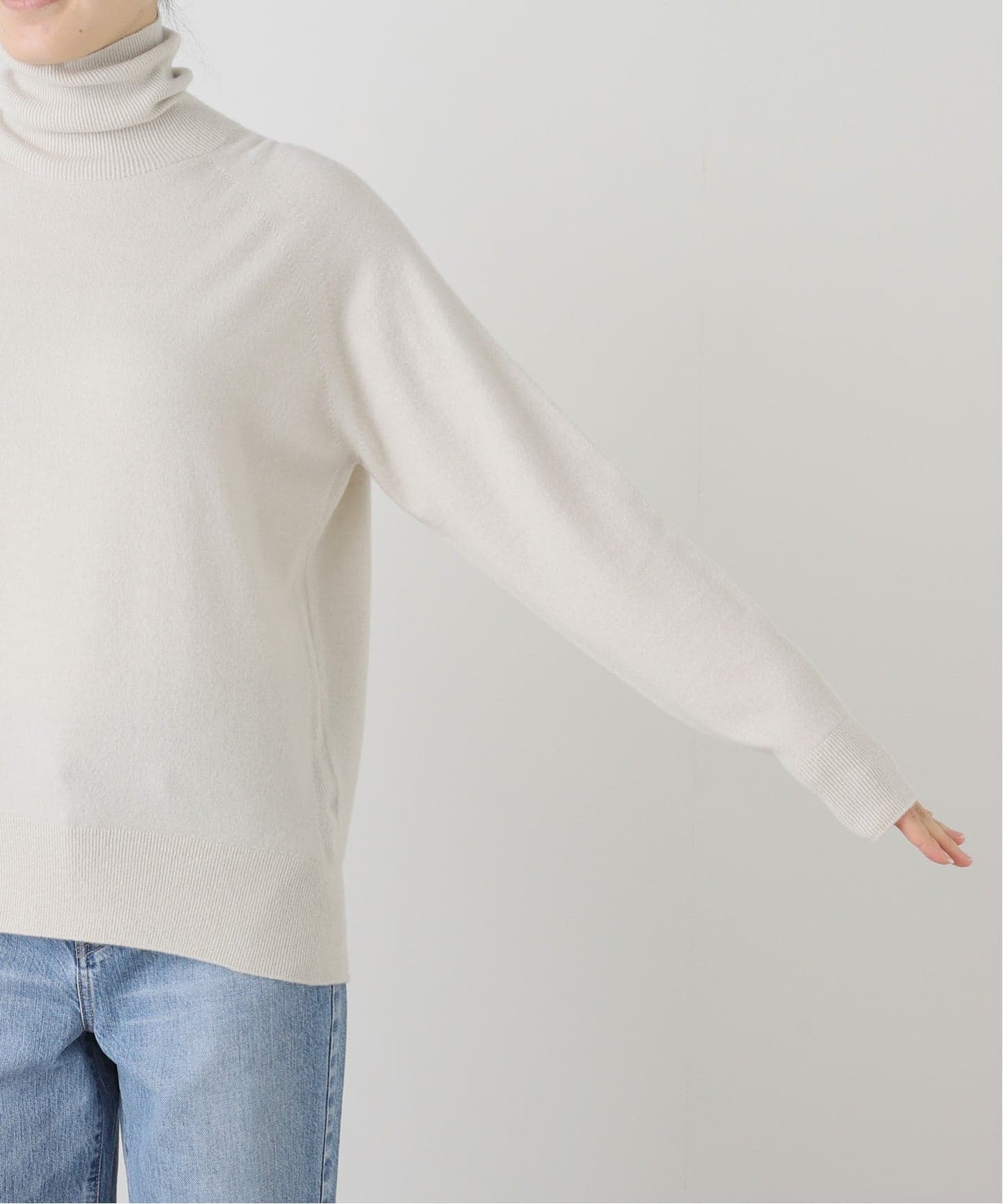 CAPRI タートルネック プルオーバー（ニット／セーター）｜Deuxieme