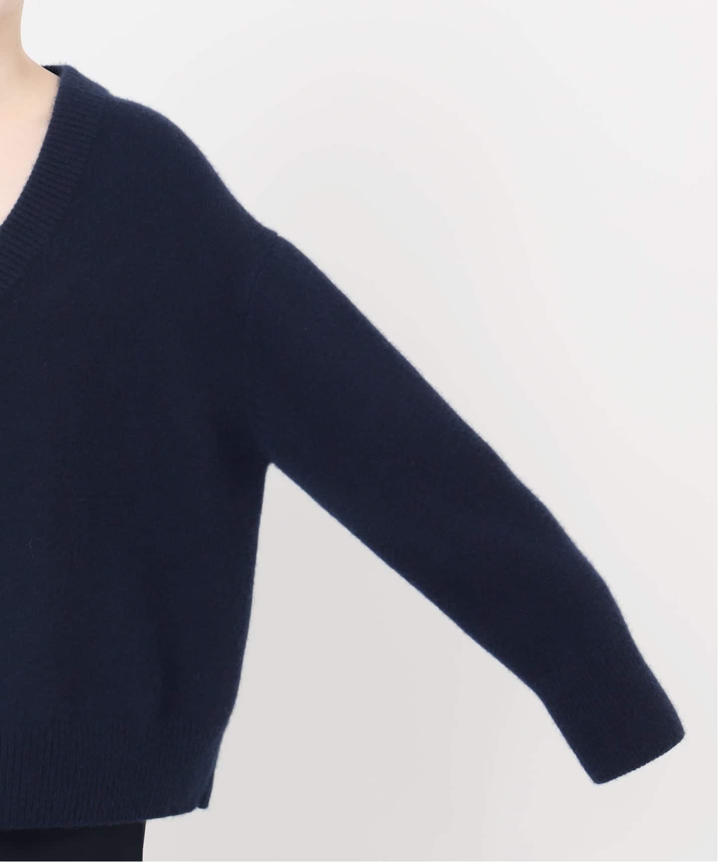 CASHY OVER Vネック プルオーバー（ニット／セーター）｜Deuxieme