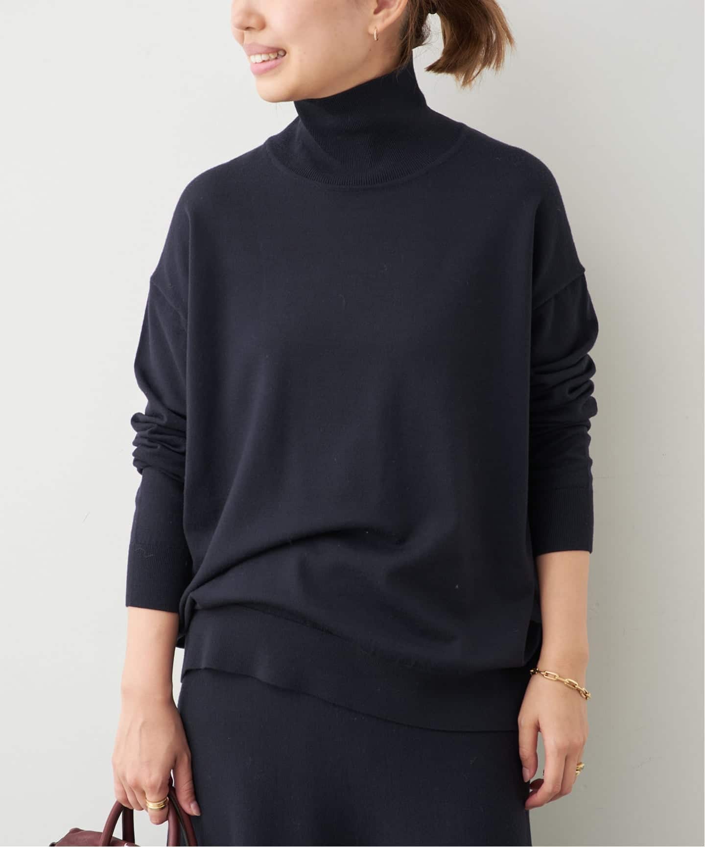Deuxieme Classe wonder/w タートルネック プルオーバー WONDER タートルネック プルオーバー（ニット／セーター）｜Deuxieme