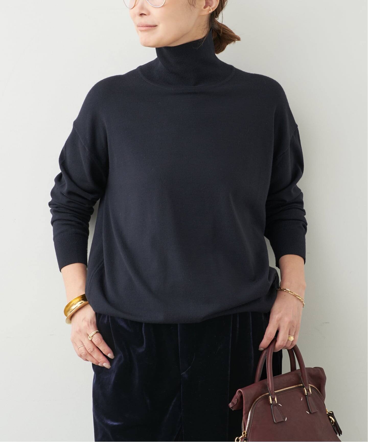 WONDER タートルネック プルオーバー（ニット／セーター）｜Deuxieme