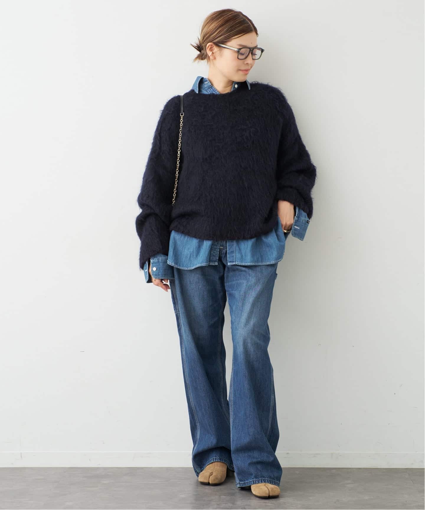ドゥーズィエムクラス　OPTIMO クルーネックプルオーバー　コン Deuxieme Classe（ドゥーズィエムクラス）の「*OPTIMO クルー