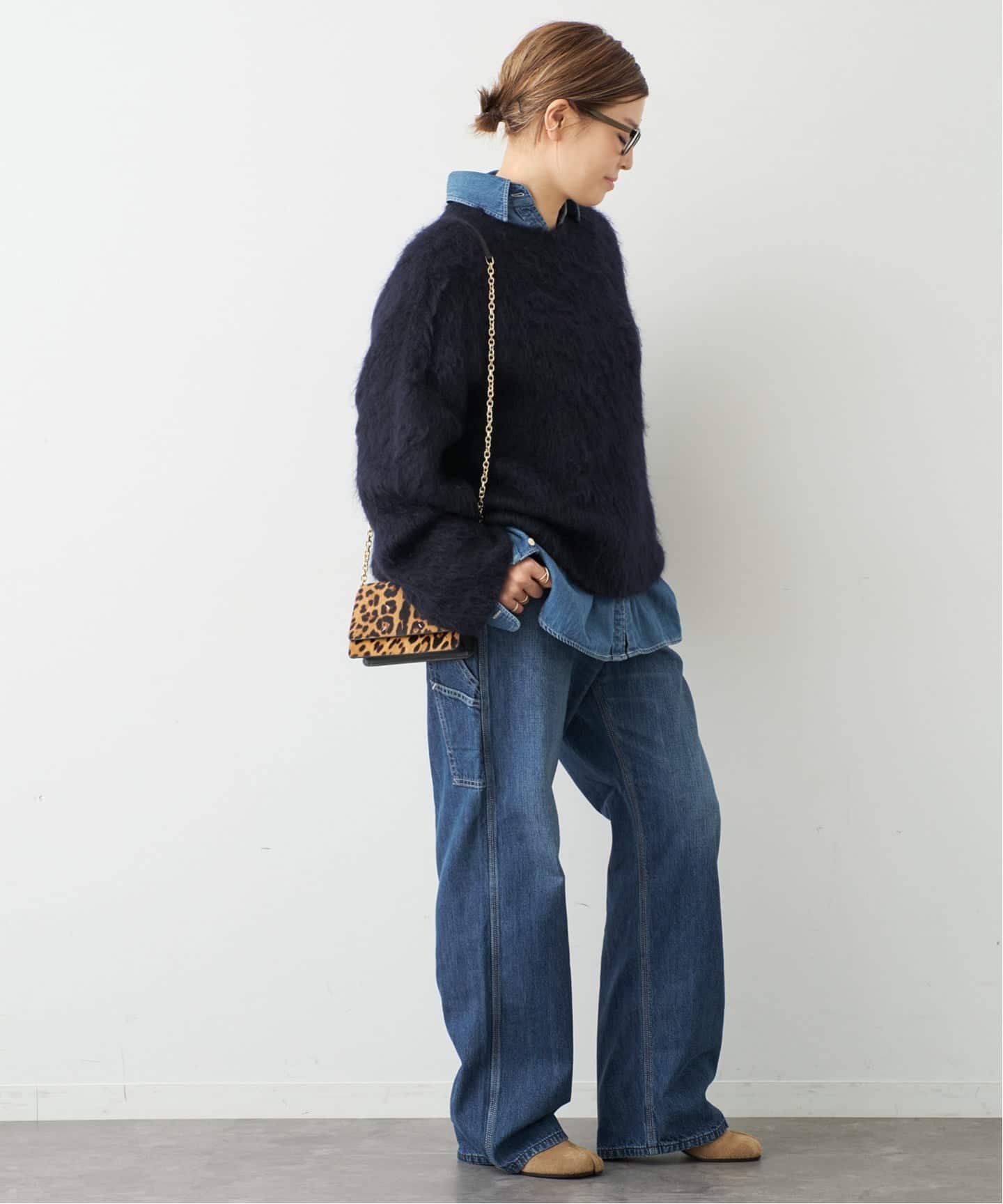 ドゥーズイェムクラス　リブ　クルーネックプルオーバー Deuxieme Classe（ドゥーズィエムクラス）の「*EVERYDAY I LIKE
