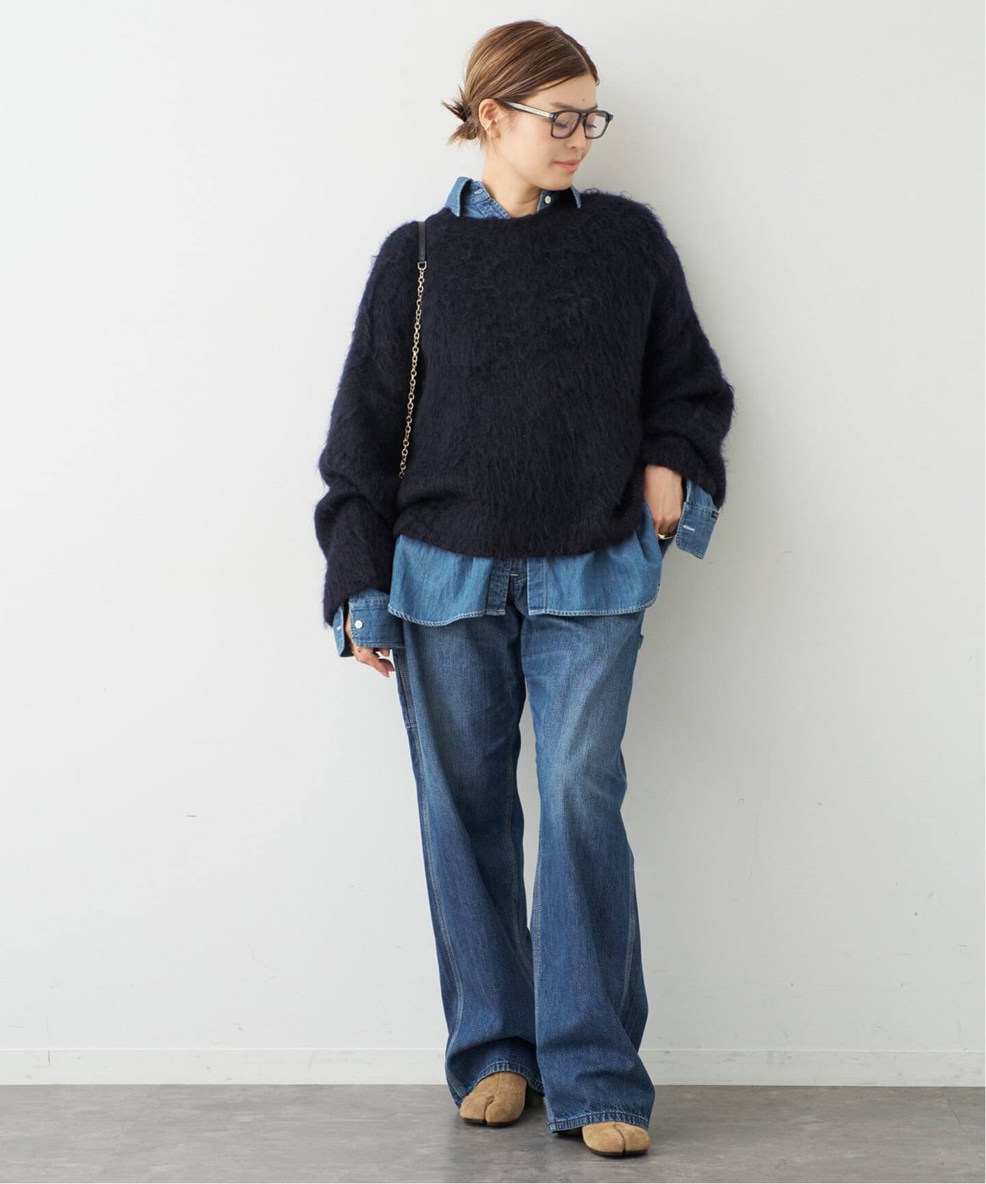 【美品】Deuxieme Classe PORTMIXクルーネック プルオーバー PORTMIX クルーネック プルオーバー（ニット／セーター）｜Deuxieme