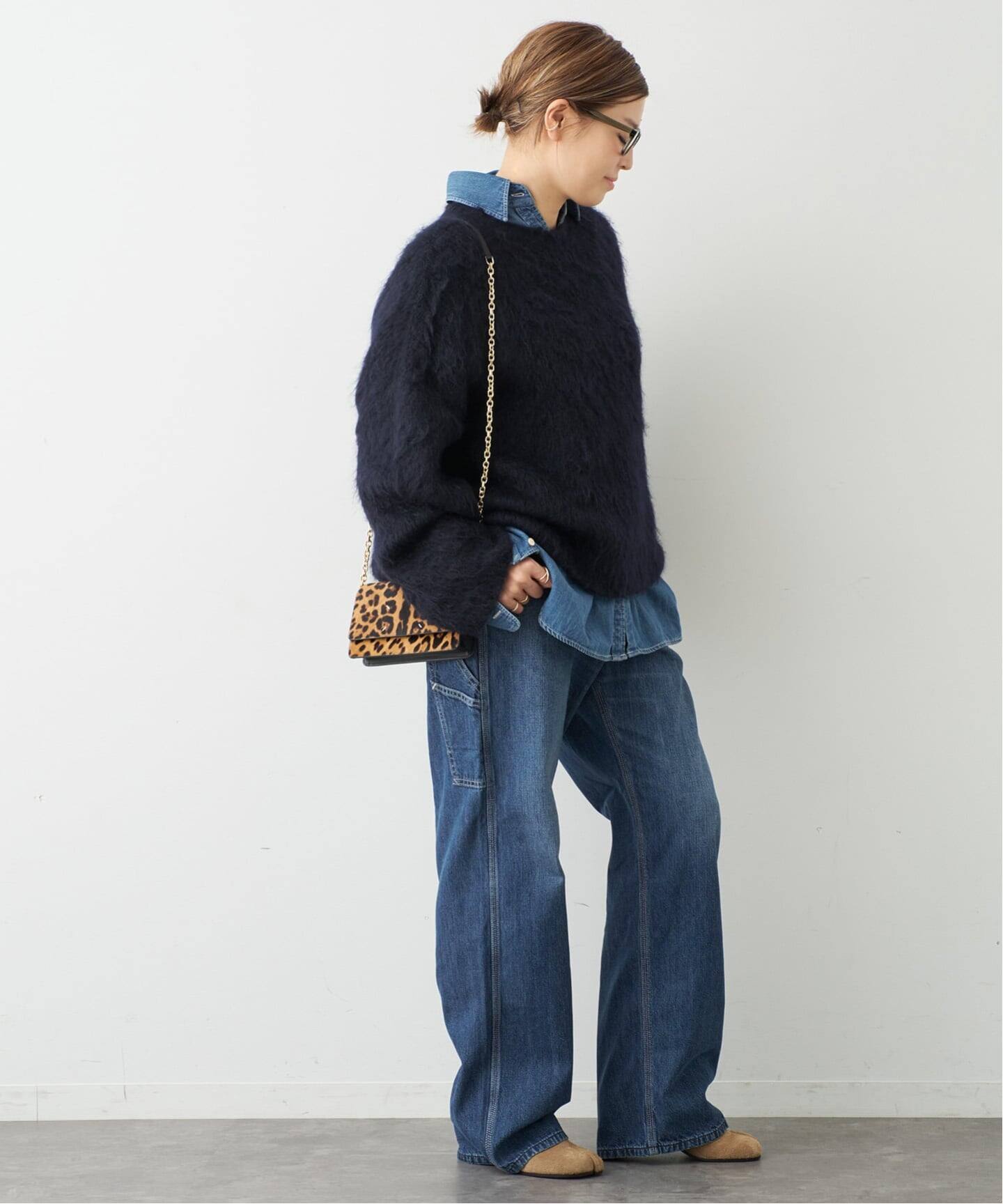 PORTMIX クルーネック プルオーバー（ニット／セーター）｜Deuxieme