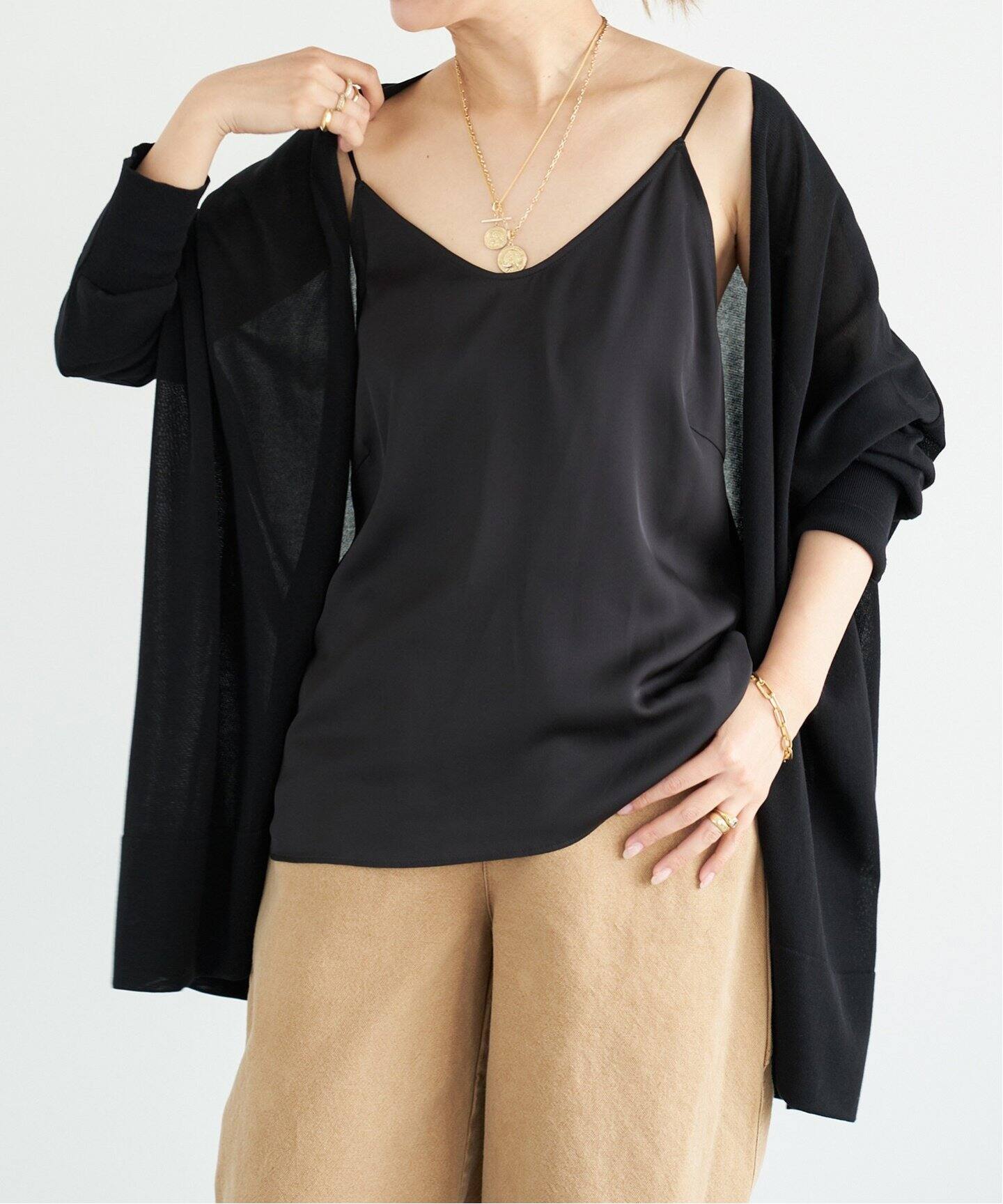 追加 shake code ショート カーディガン（カーディガン）｜Deuxieme  