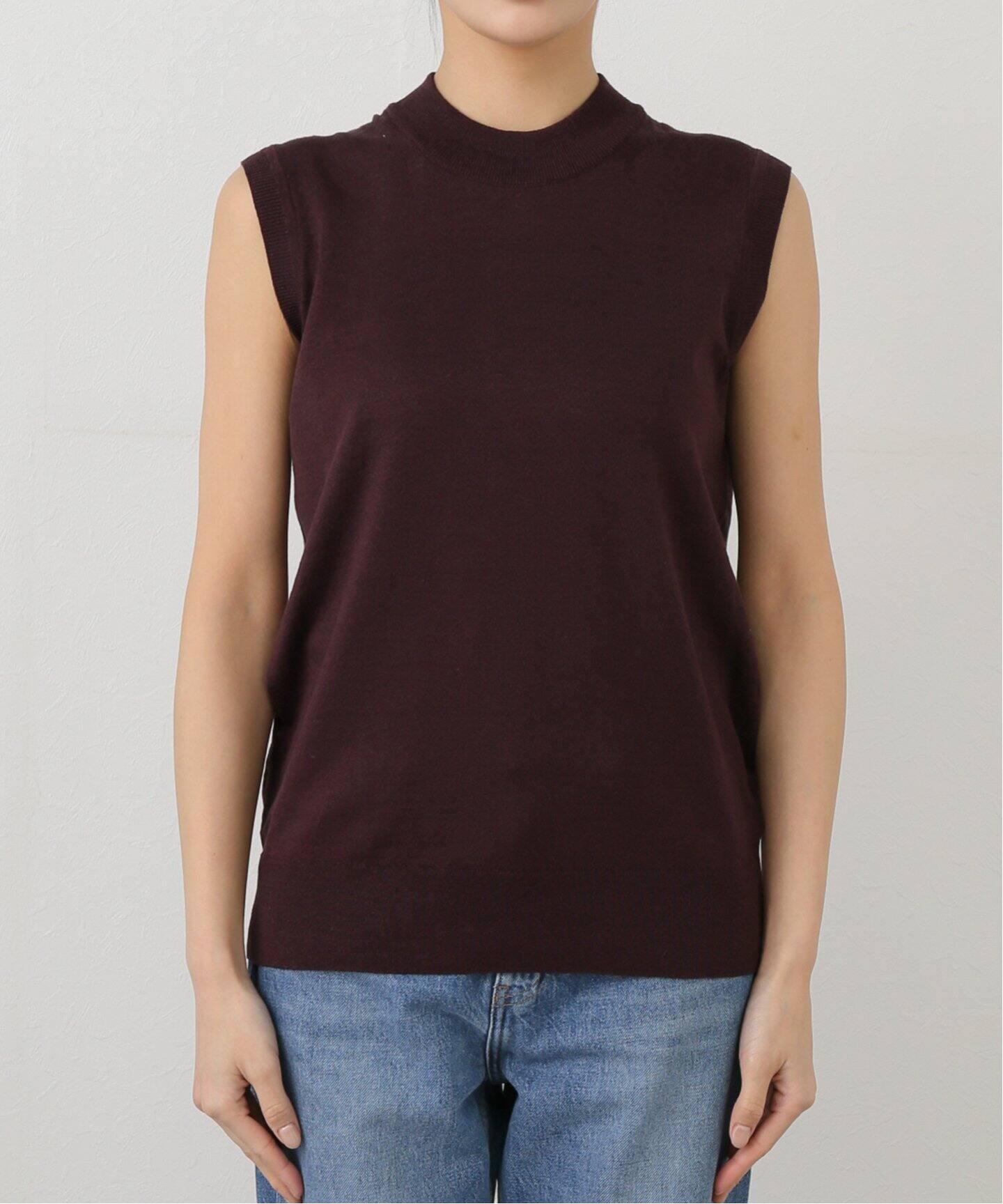 BRONZER RICH ノースリーブ（ニット／セーター）｜Deuxieme Classe  