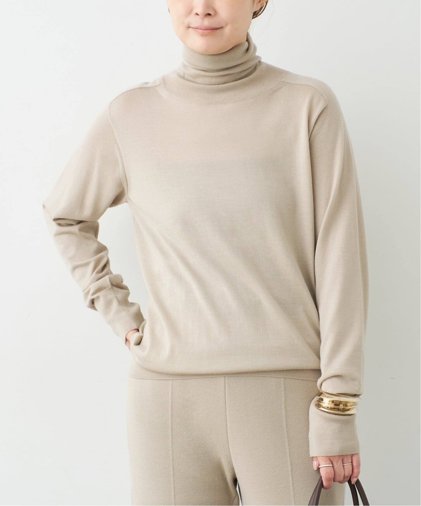 refind タートルネックプルオーバー（ニット／セーター