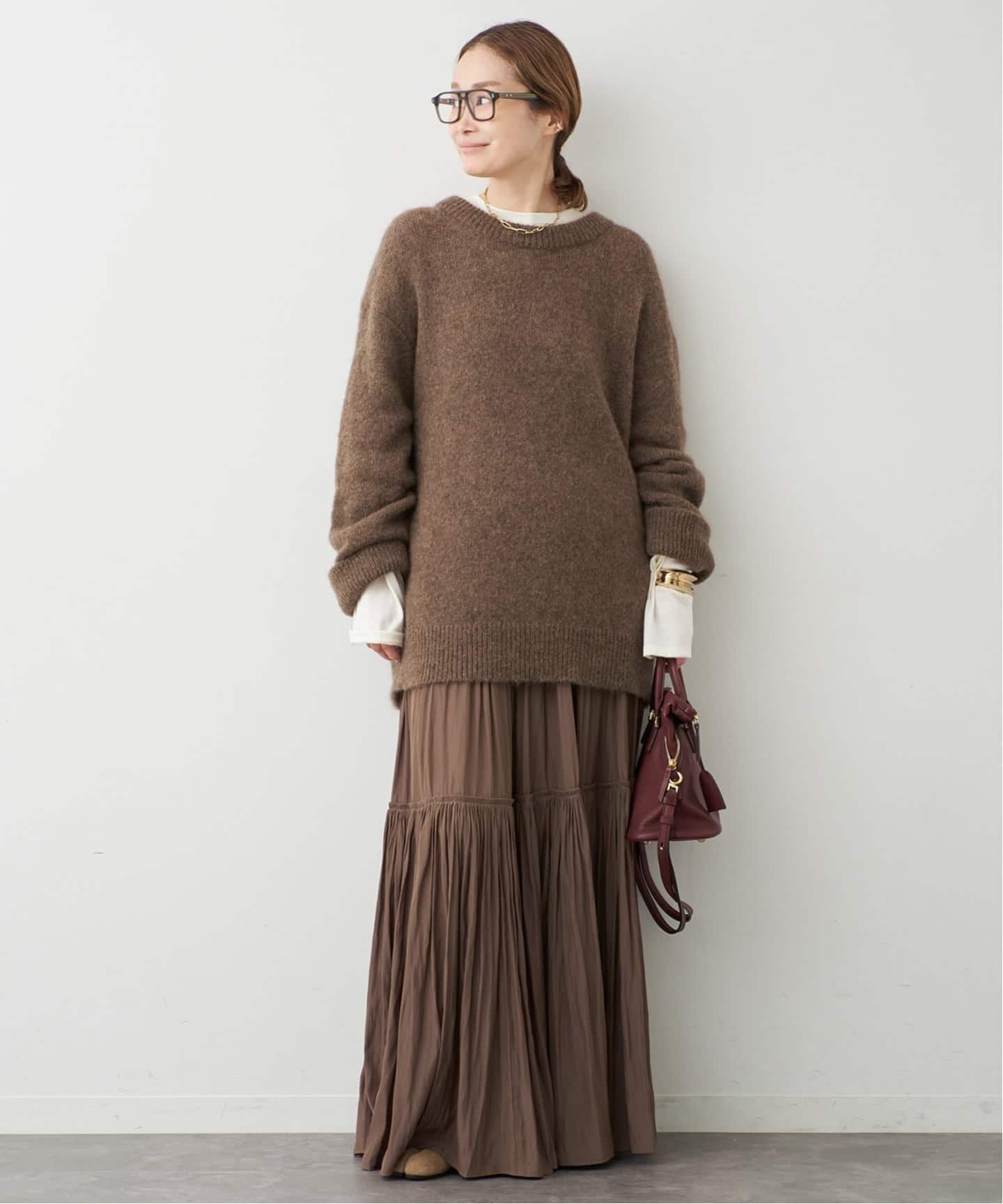 AP Studio ドゥーズィエムクラス　ベージュニット 予約》*Ambiance ニット（ニット／セーター）｜Deuxieme Classe