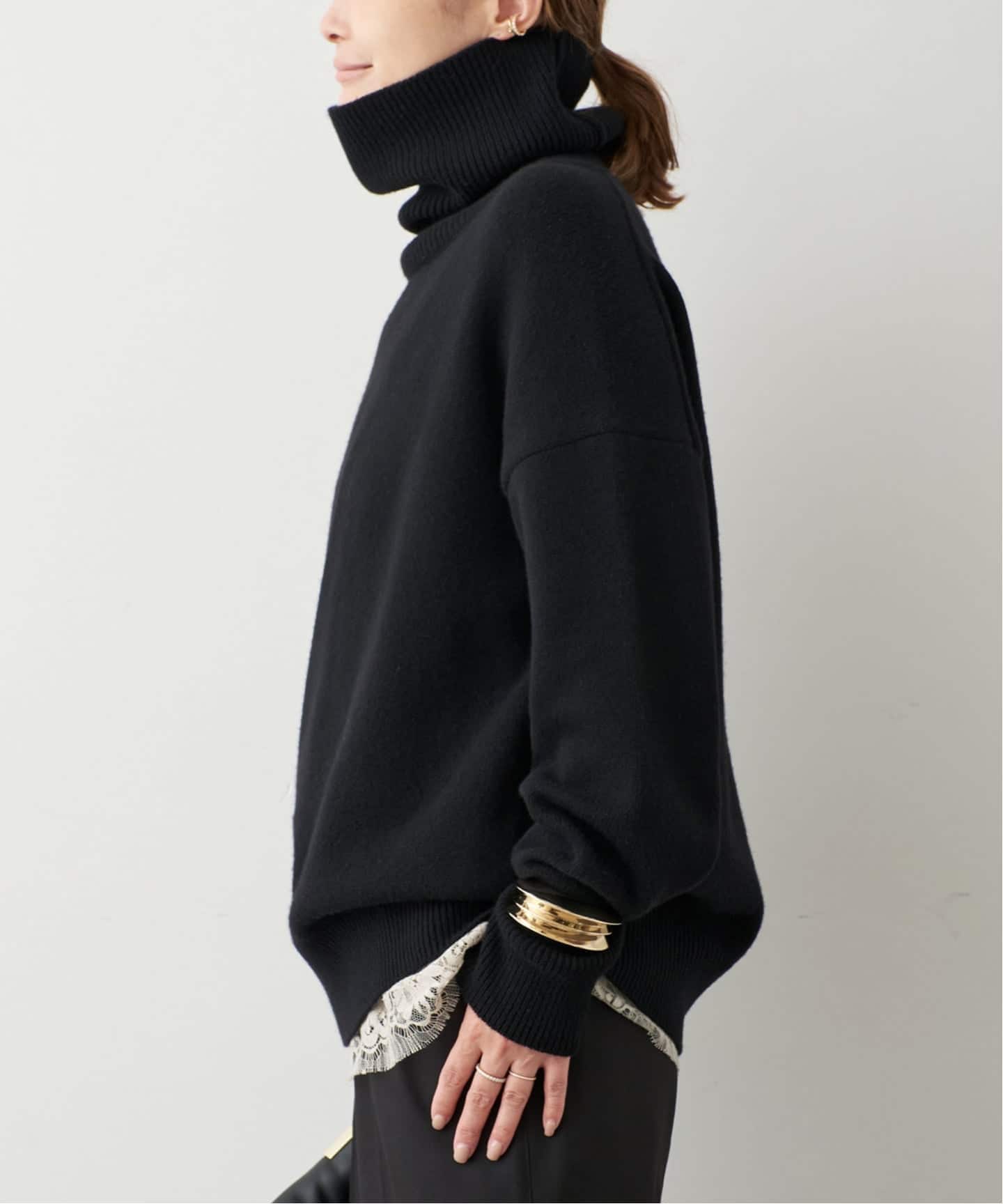 予約》* ミドルゲージタートル（ニット／セーター）｜Deuxieme Classe