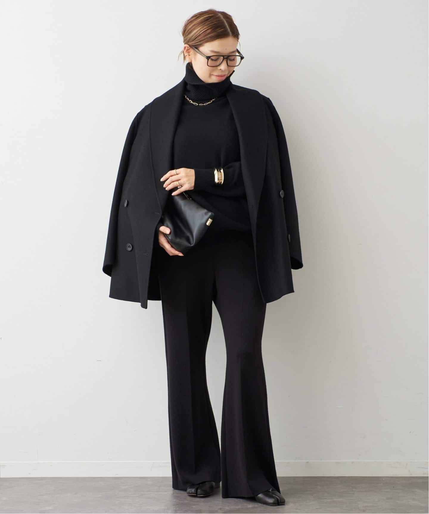 予約》* ミドルゲージタートル（ニット／セーター）｜Deuxieme