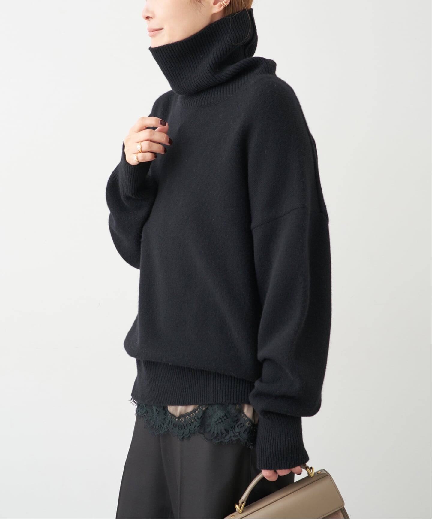 予約》* ミドルゲージタートル（ニット／セーター）｜Deuxieme Classe