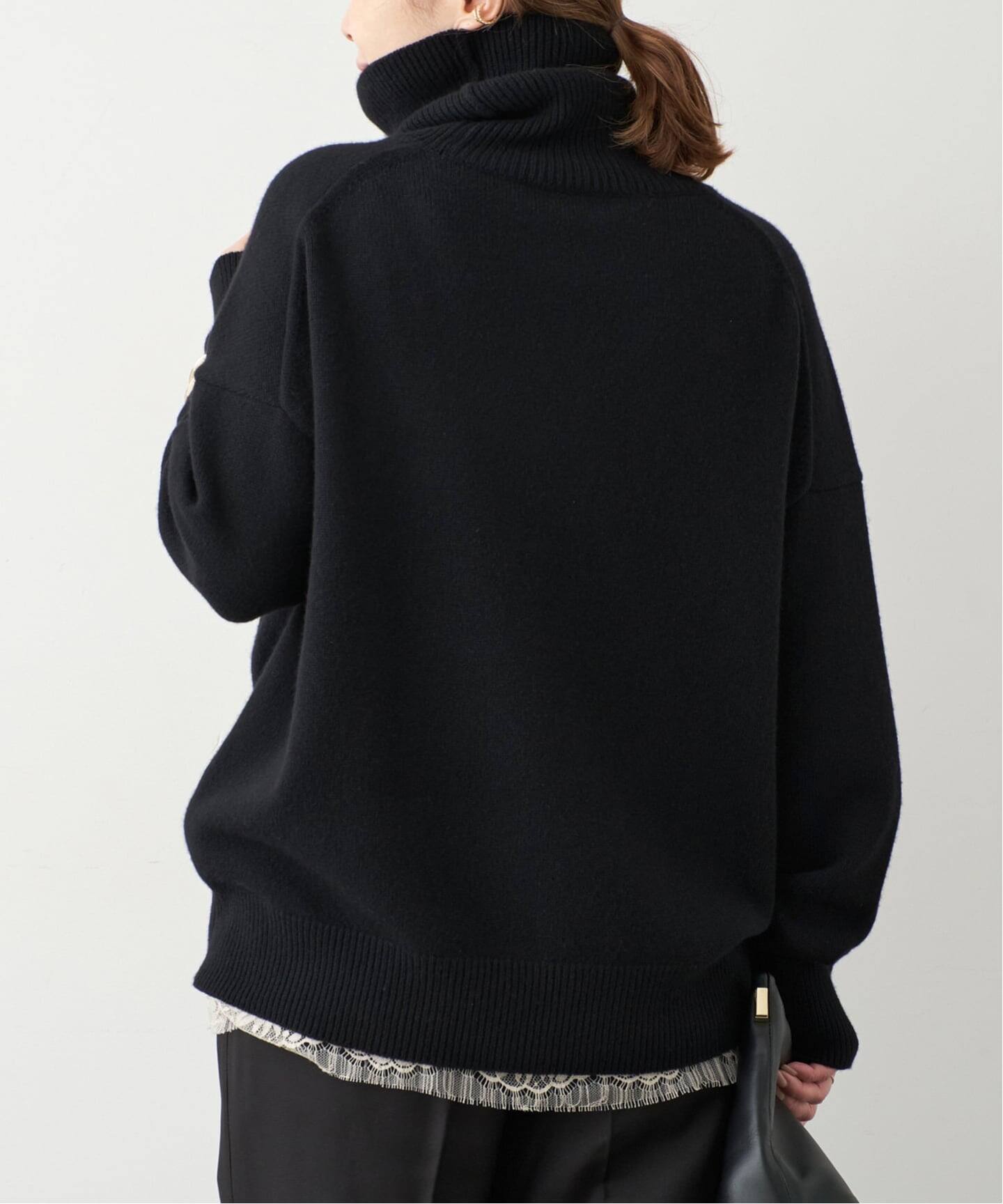 予約》* ミドルゲージタートル（ニット／セーター）｜Deuxieme Classe