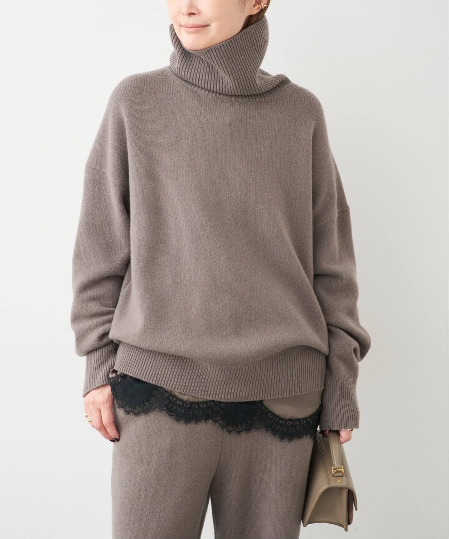 予約》* ミドルゲージタートル（ニット／セーター）｜Deuxieme Classe