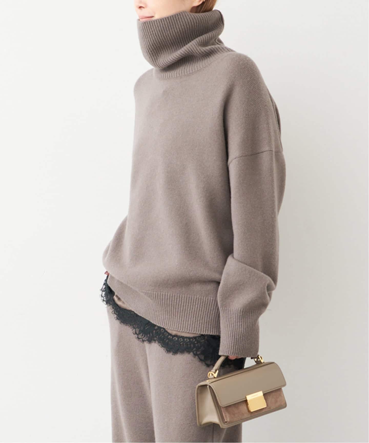 予約》* ミドルゲージタートル（ニット／セーター）｜Deuxieme Classe