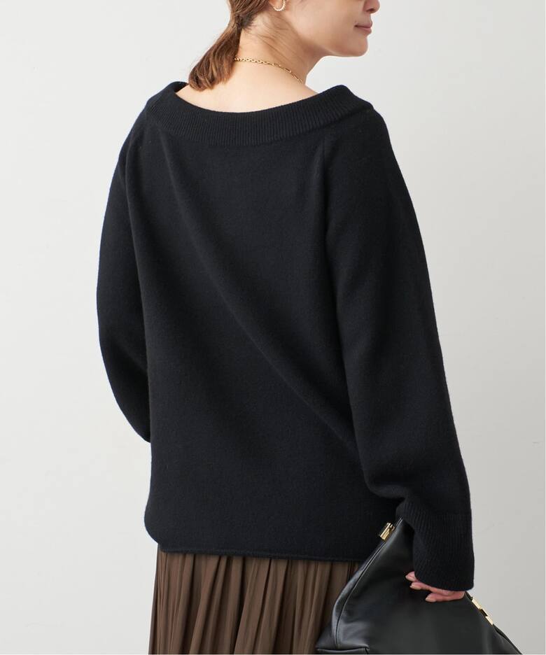 予約》*ミドルゲージ Vネック ニット（ニット／セーター）｜Deuxieme  