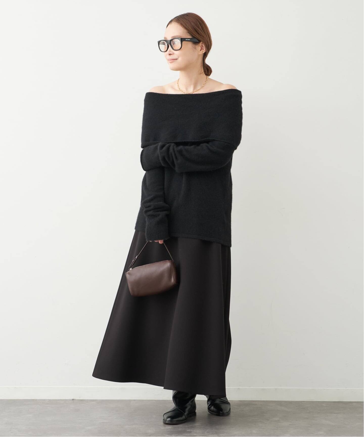Fluffy Off Shoulder ニット（ニット／セーター）｜Deuxieme Classe
