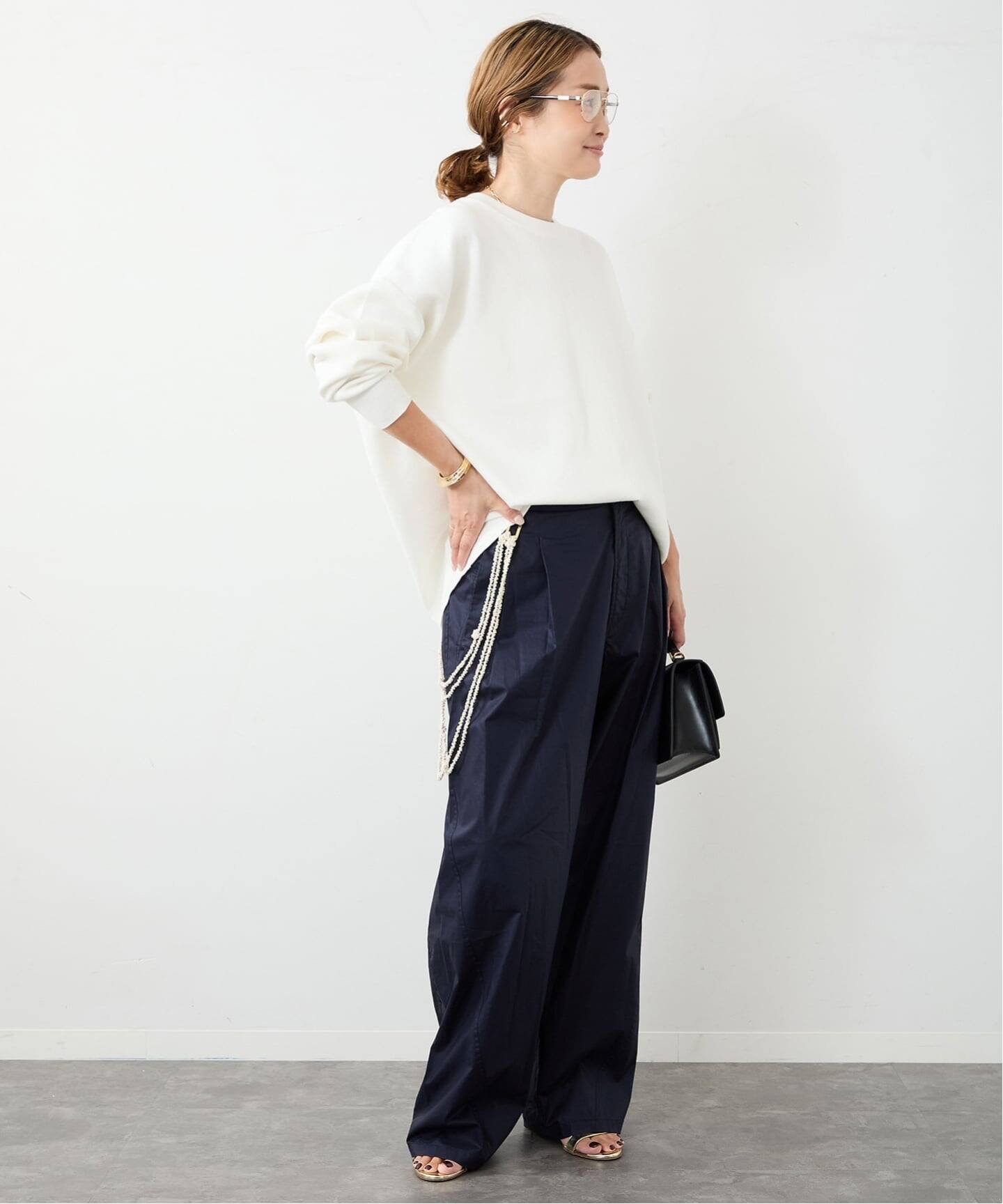 ドゥーズィエムクラスSmooth Relax Knit 新品　ボルドー　ニット Smooth Relax ニット（ニット／セーター）｜Deuxieme Classe