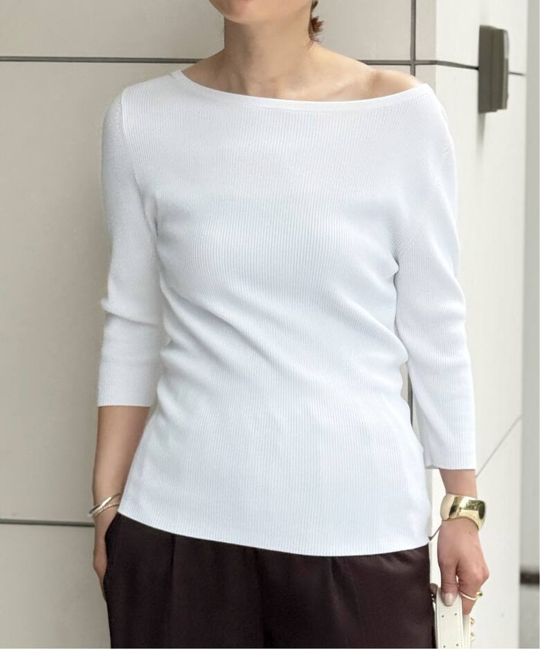 Eloise ボートネック ニット（ニット／セーター）｜Deuxieme Classe  