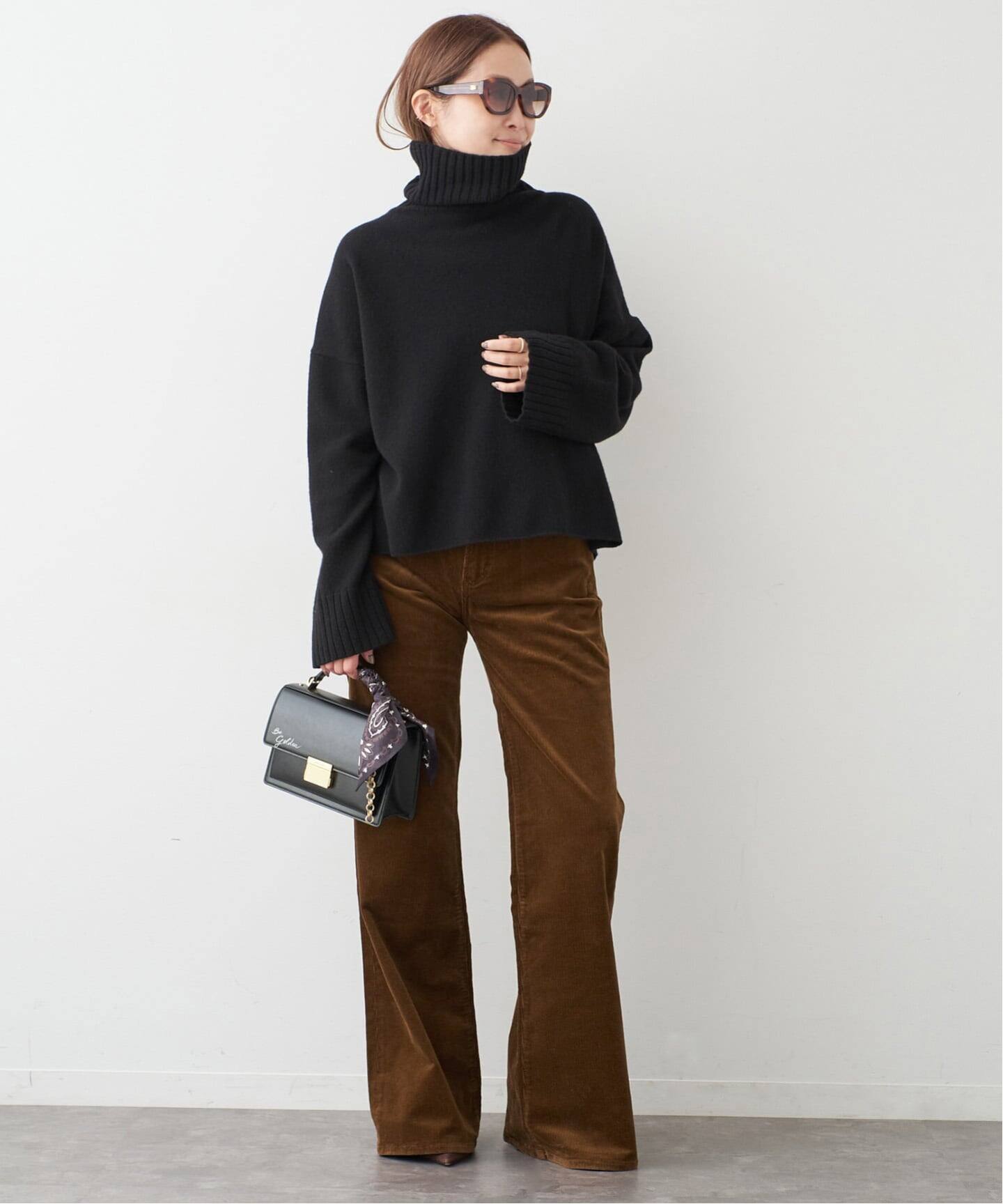 DeuxiemeClasseセーター Cropped タートルネック ニット（ニット／セーター）｜Deuxieme Classe