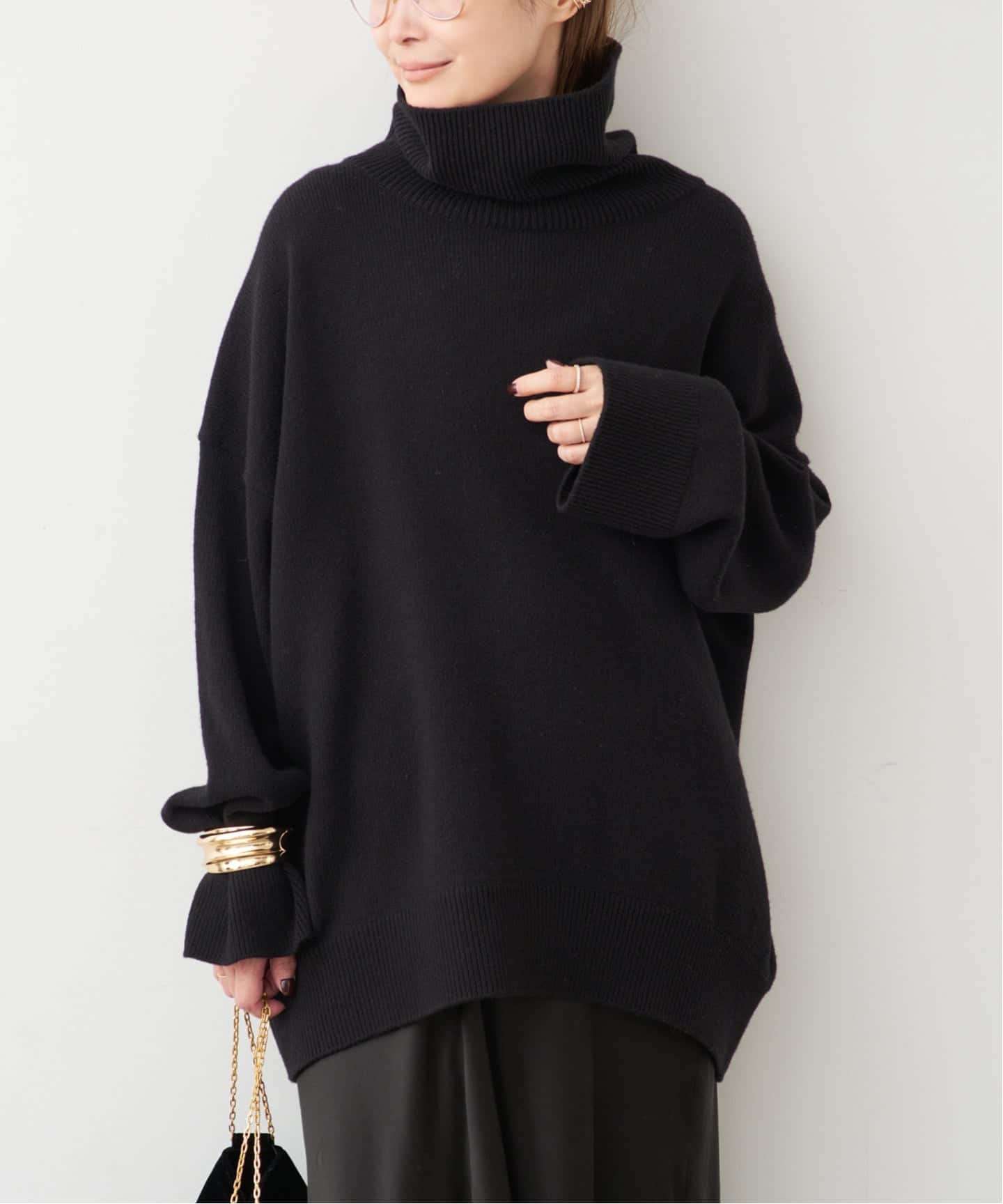 Light タートルネック ニット（ニット／セーター）｜Deuxieme Classe