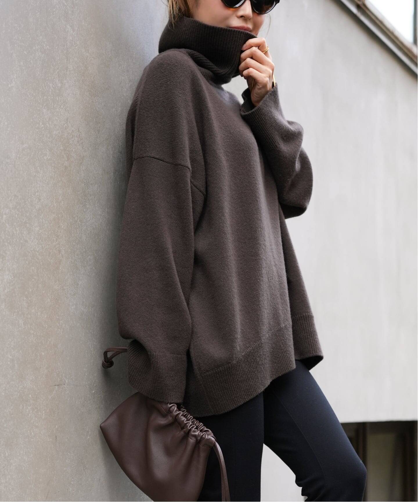 Light タートルネック ニット（ニット／セーター）｜Deuxieme Classe