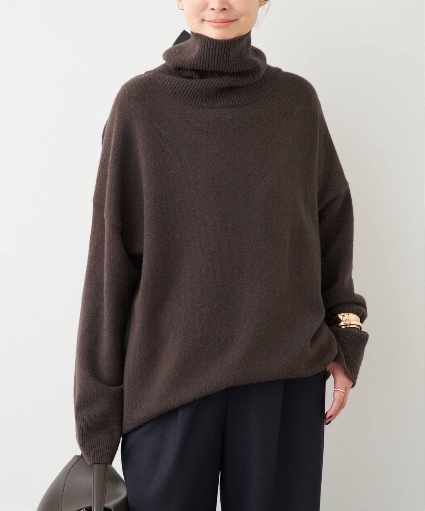 Light タートルネック ニット（ニット／セーター）｜Deuxieme Classe