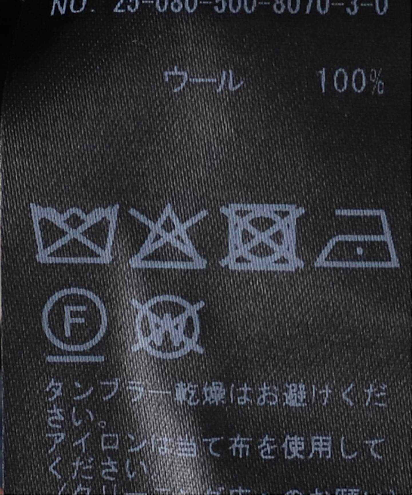 Wool Sheer Rib タートルネック プルオーバー（ニット／セーター