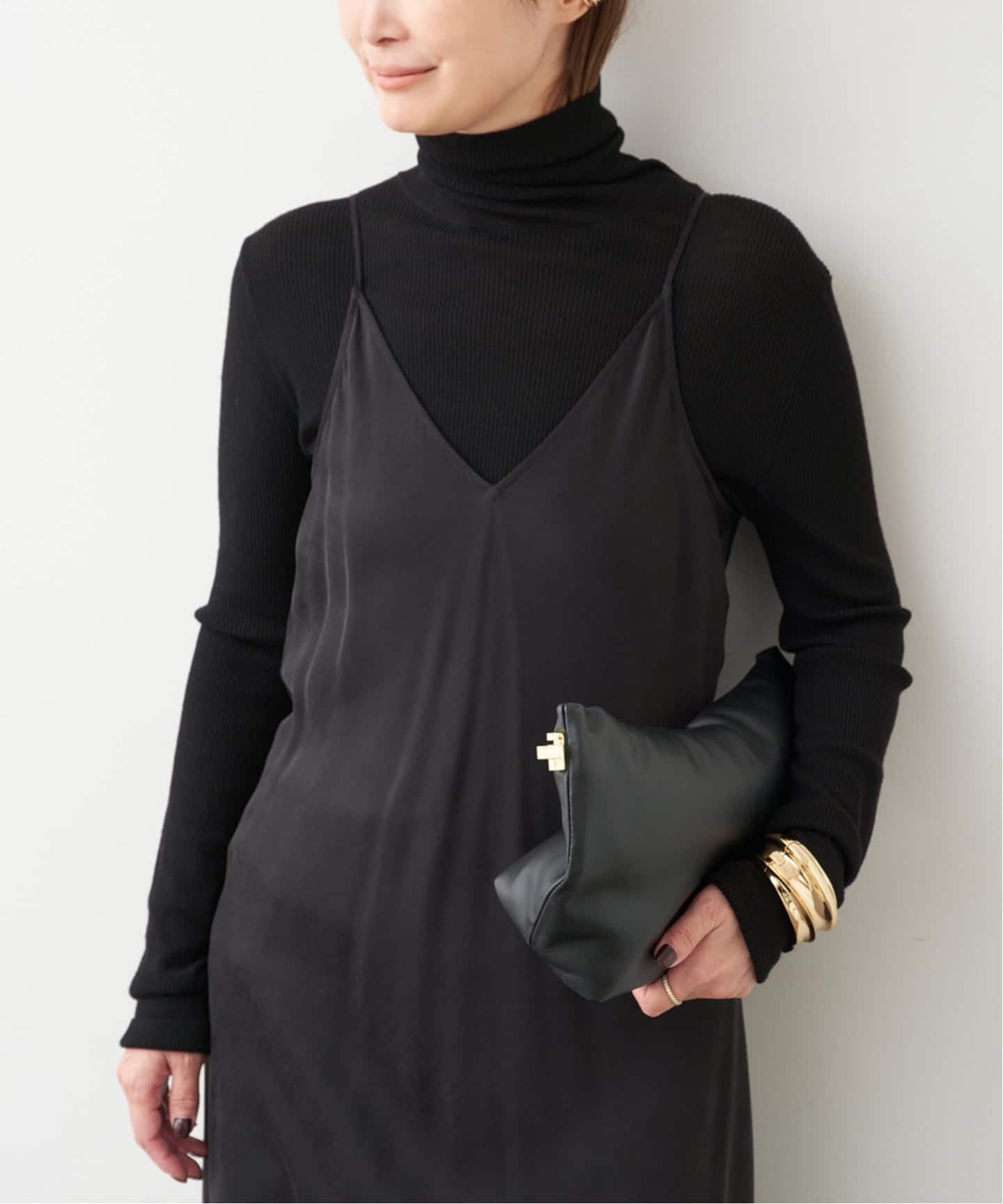 ドゥーズィエムクラス　 rib タートル　ニット Wool Sheer Rib タートルネック プルオーバー（ニット／セーター