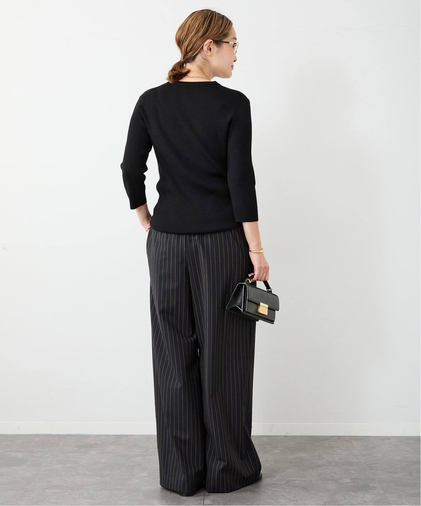 Rib クルーネック プルオーバー（ニット／セーター）｜Deuxieme Classe