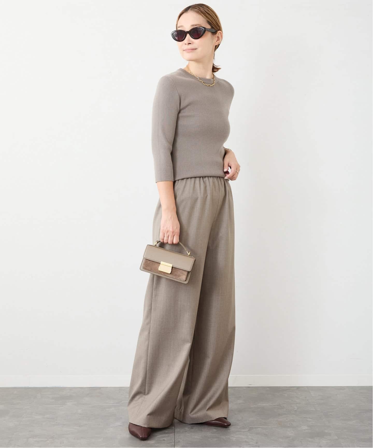 ドゥーズイェムクラス　リブ　クルーネックプルオーバー Rib クルーネック プルオーバー（ニット／セーター）｜Deuxieme