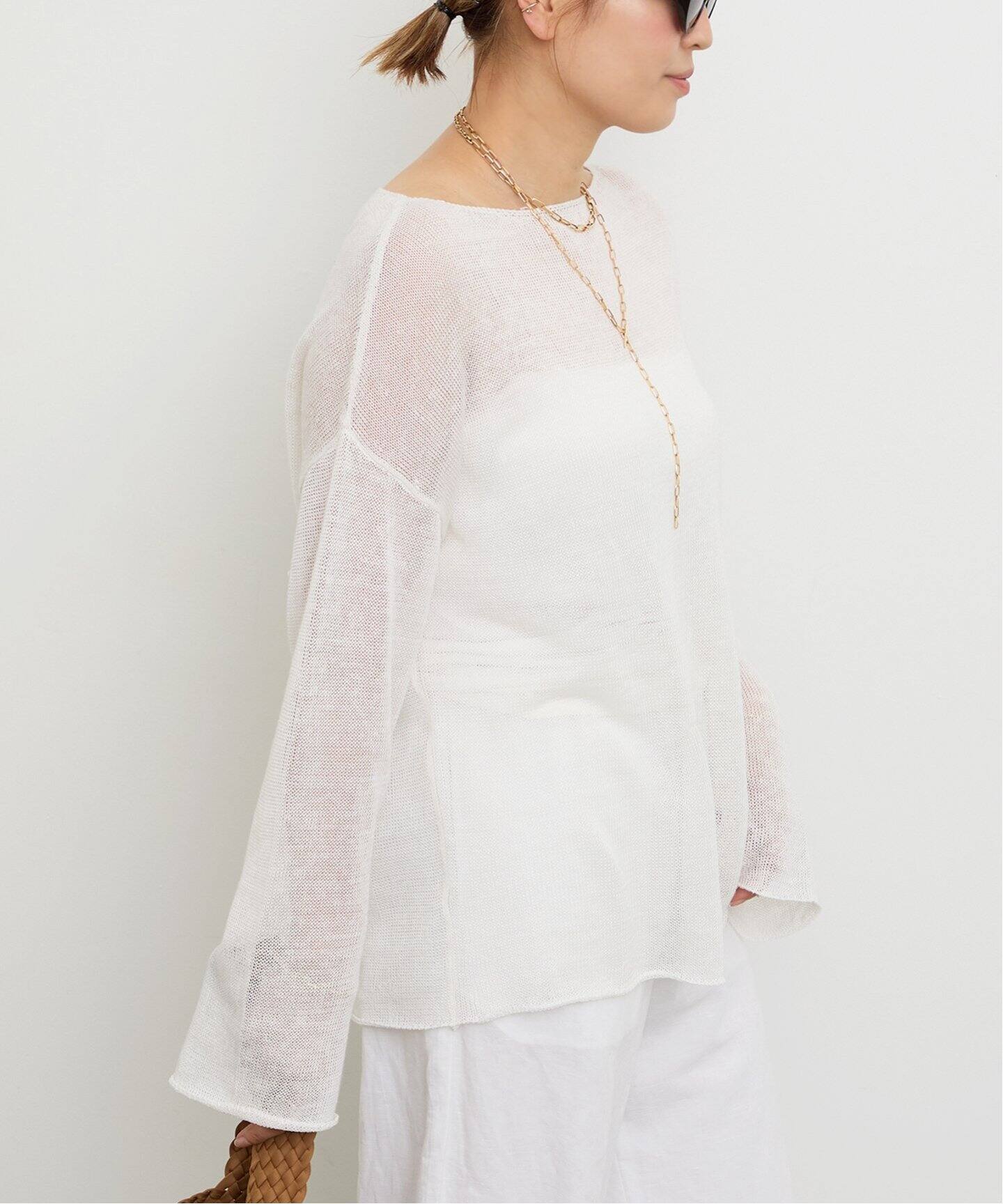 LINO Sheer プルオーバー（ニット／セーター）｜Deuxieme Classe