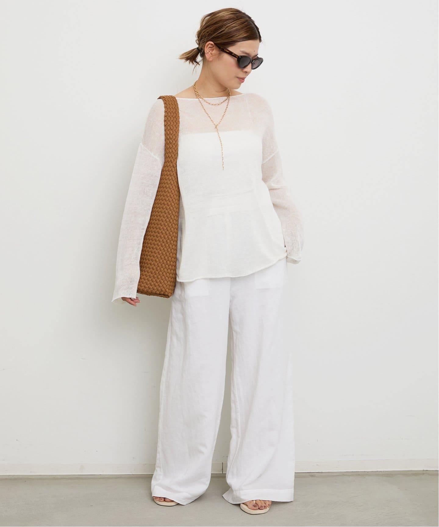 ドゥーズィエムクラスlinen sheerプルオーバー Deuxieme Classe（ドゥーズィエムクラス）の「《予約》Linen