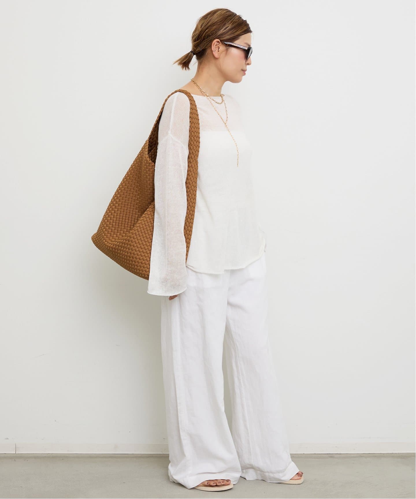 LINO Sheer プルオーバー（ニット／セーター）｜Deuxieme Classe