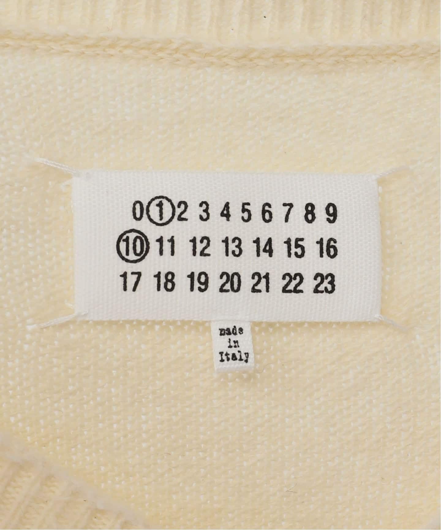 MAISON MARGIELA/メゾン マルジェラ】V NECK KNIT（ニット／セーター