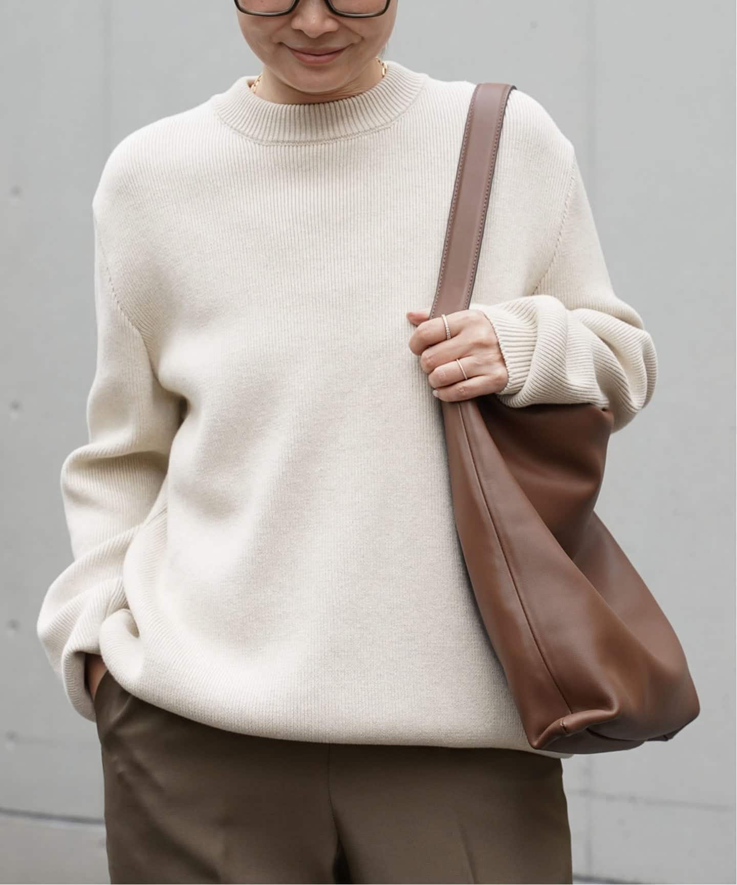GOLDEN /ゴールデングース　ロゴ　ニット　deuxieme GOLDEN GOOSE REGULAR CREW NECK LOGO（ニット／セーター）｜Deuxieme