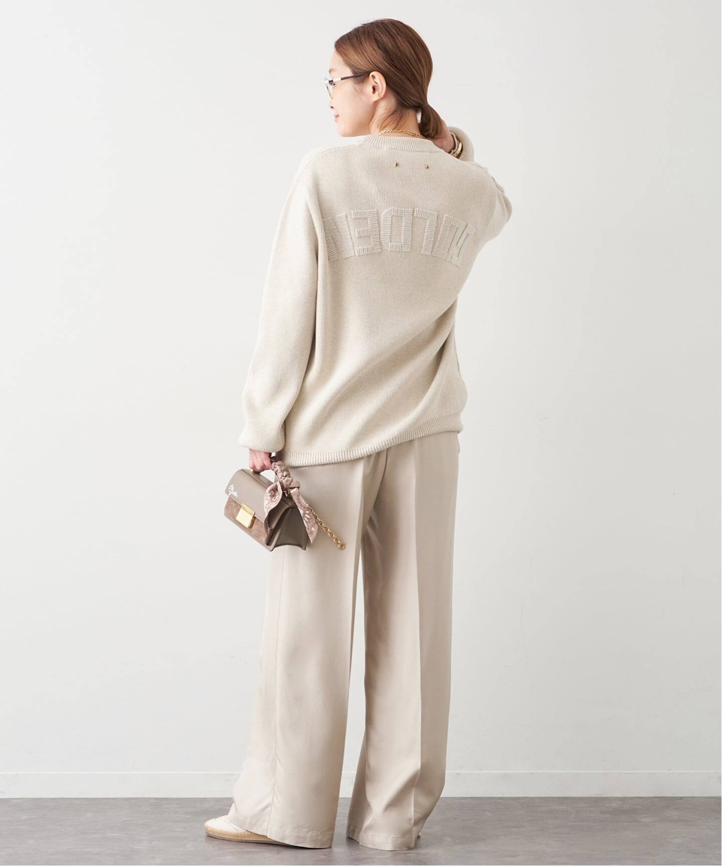 GOLDEN GOOSE REGULAR CREW NECK LOGO（ニット／セーター）｜Deuxieme