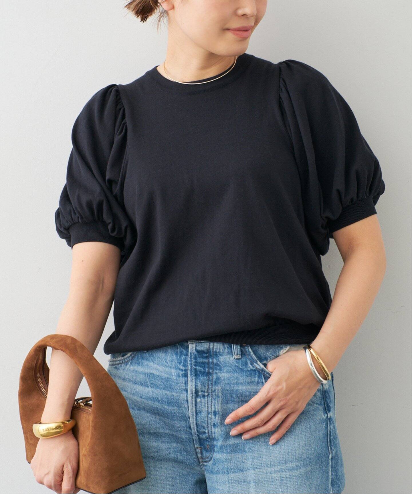 DEUXIEME CLASSE - SULVAM SHORT KNIT プルオーバー ドゥーズィエムクラス Deuxieme Classe（ドゥーズィエムクラス）の「DERBY wide プル