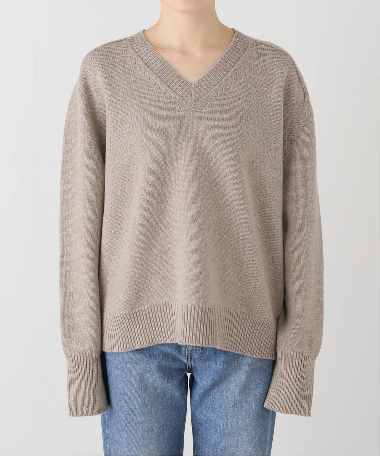 Deuxieme Classe 【ROHE/口へ】Vネックニット MNS ROHE/ロヘ】CAPE V-NECK KNIT（ニット／セーター）｜Deuxieme Classe