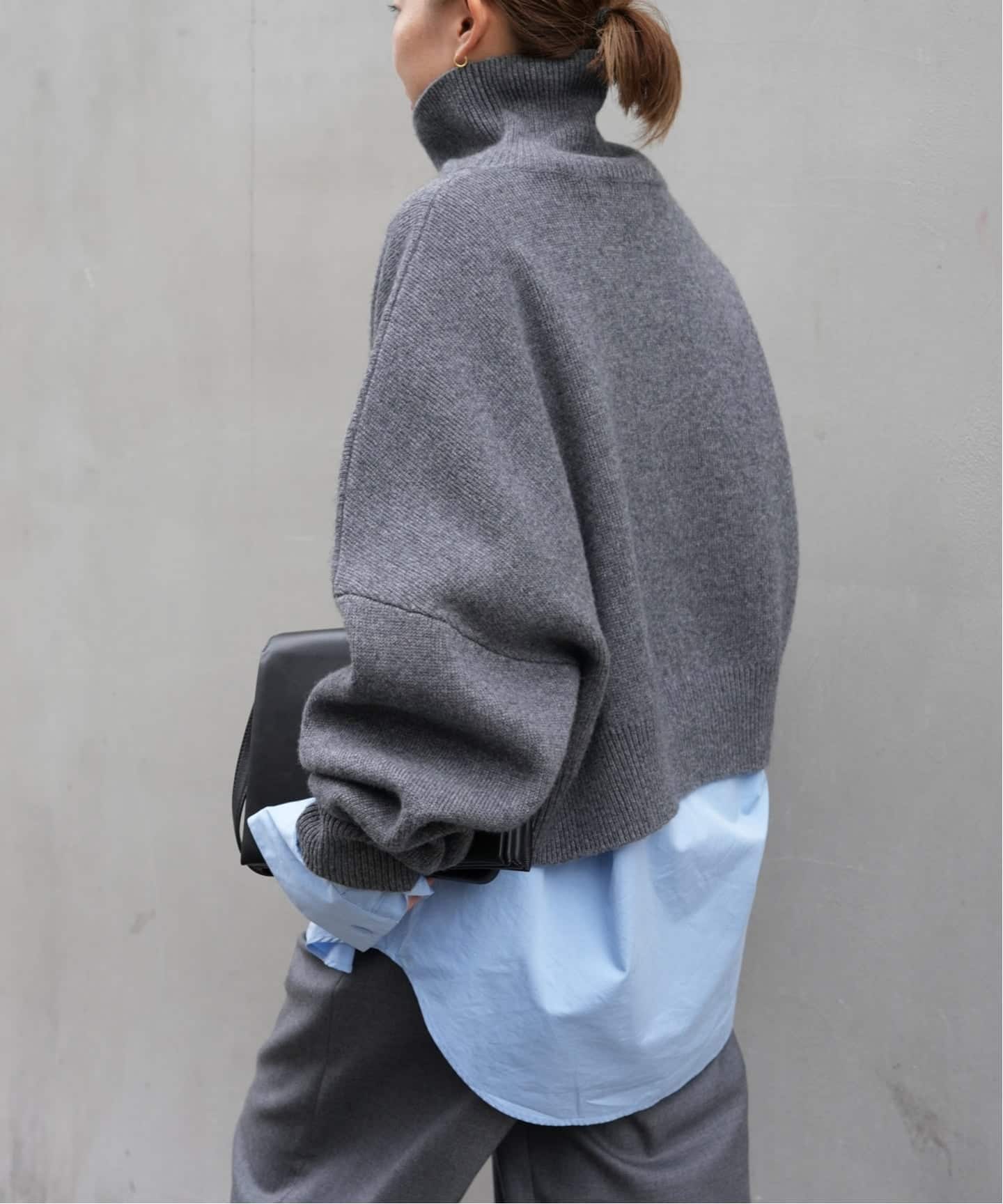 ドゥーズィエムクラス　新品　完売　Fascinating ニット　グレー DEUXIEME CLASSE（ニット/セーター）のフリマアイテム一覧