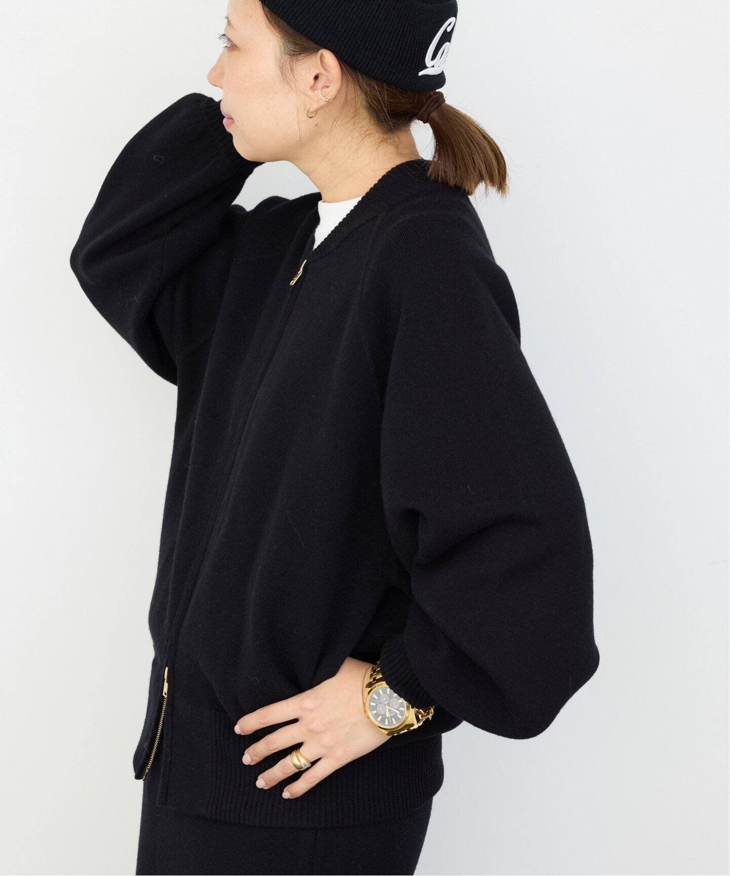 CINOH/チノ 】KNIT ZIP BLOUSON（ニット／セーター）｜Deuxieme Classe  