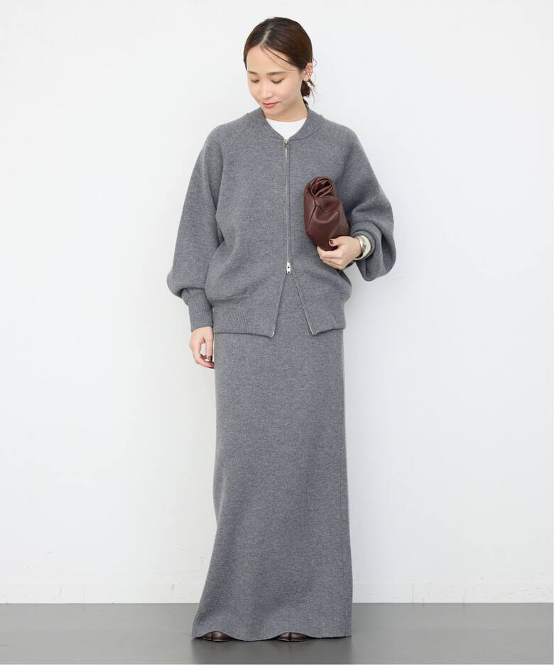 CINOH/チノ 】KNIT ZIP BLOUSON（ニット／セーター）｜Deuxieme Classe 