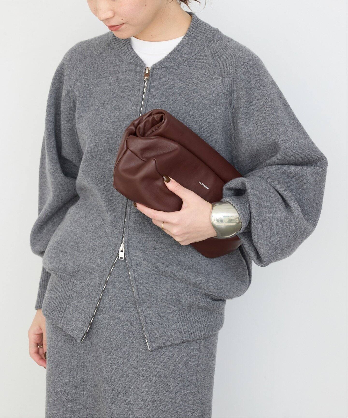 CINOH/チノ 】KNIT ZIP BLOUSON（ニット／セーター）｜Deuxieme Classe  