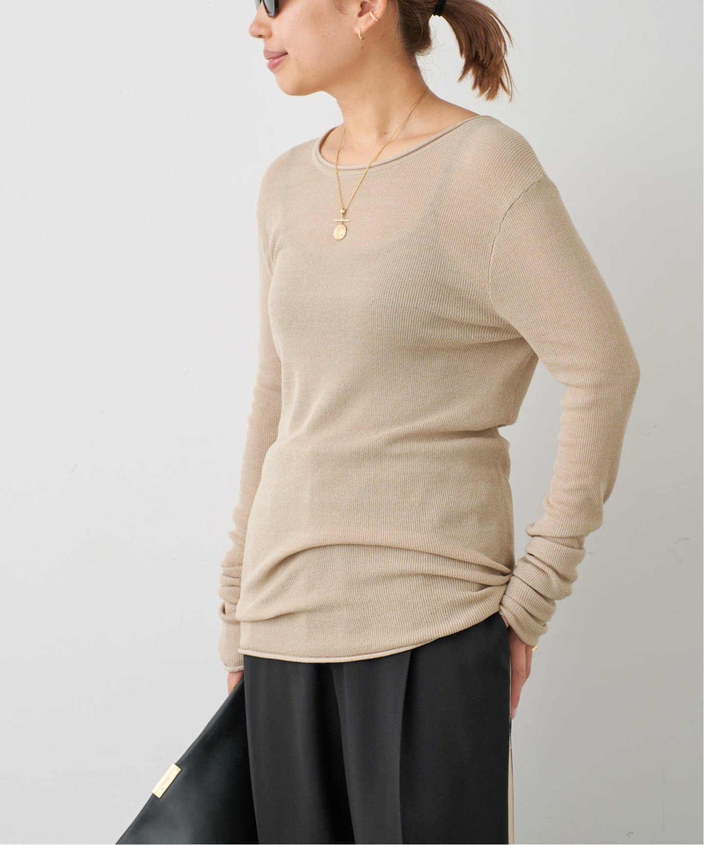 KALLMEYER/カルメイヤー】Cierra Waffle Knit (LS)（ニット