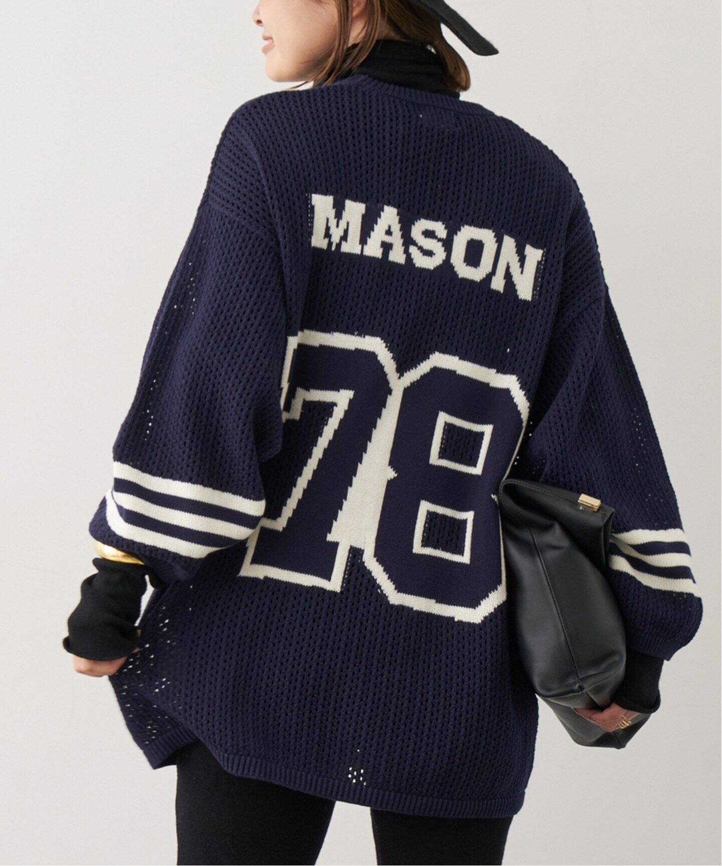 athletic wear MASON MESH KNIT（ニット／セーター）｜Deuxieme Classe 