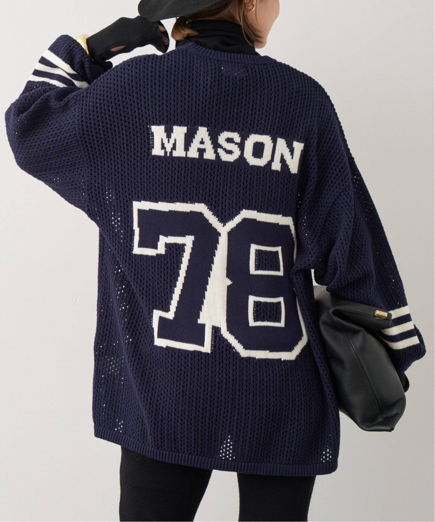 athletic wear MASON MESH KNIT（ニット／セーター）｜Deuxieme Classe  