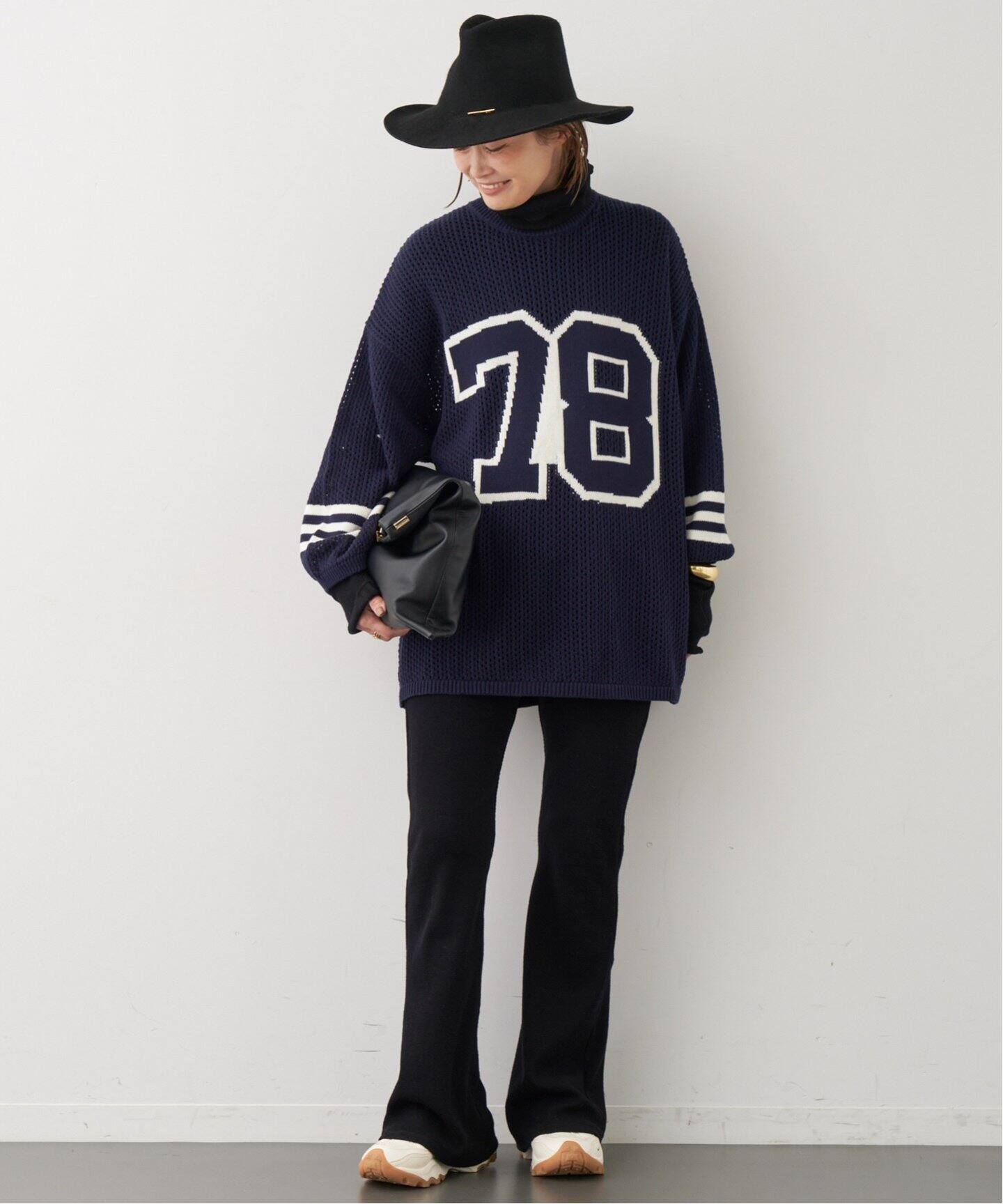 athletic wear MASON MESH KNIT（ニット／セーター）｜Deuxieme Classe  