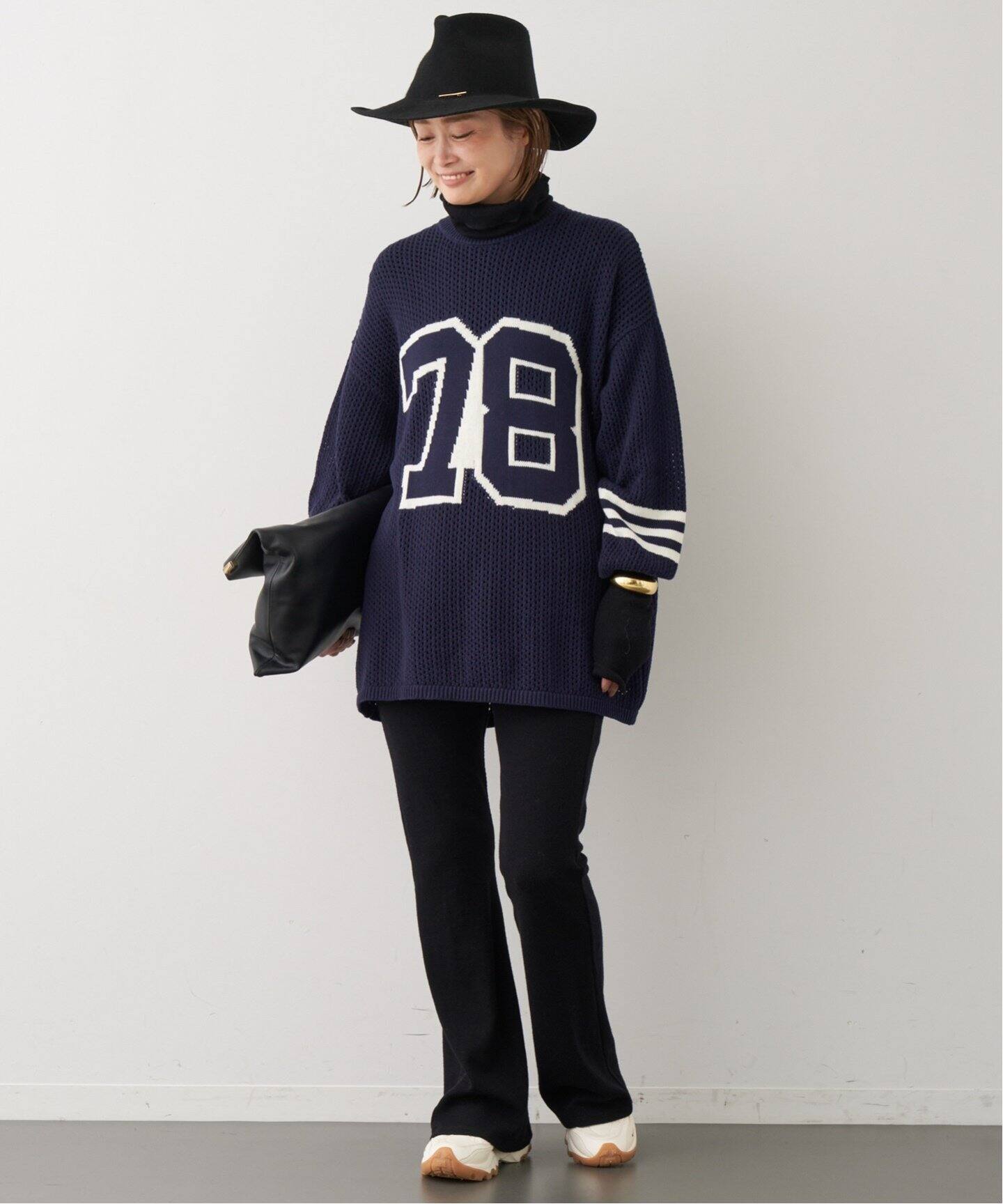 athletic wear MASON MESH KNIT（ニット／セーター）｜Deuxieme Classe 