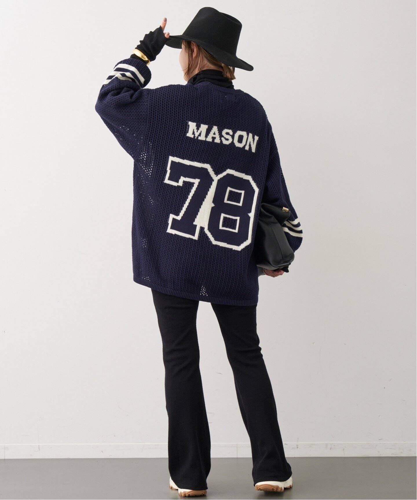 athletic wear MASON MESH KNIT（ニット／セーター）｜Deuxieme Classe  