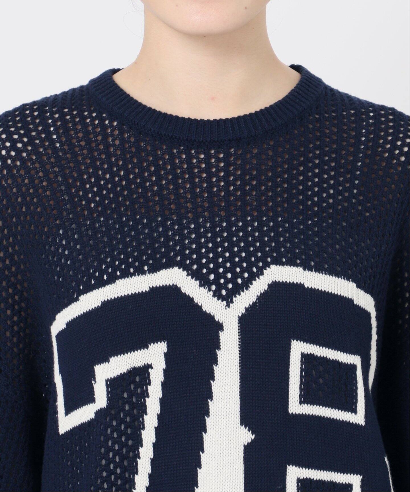 athletic wear MASON MESH KNIT（ニット／セーター）｜Deuxieme Classe  