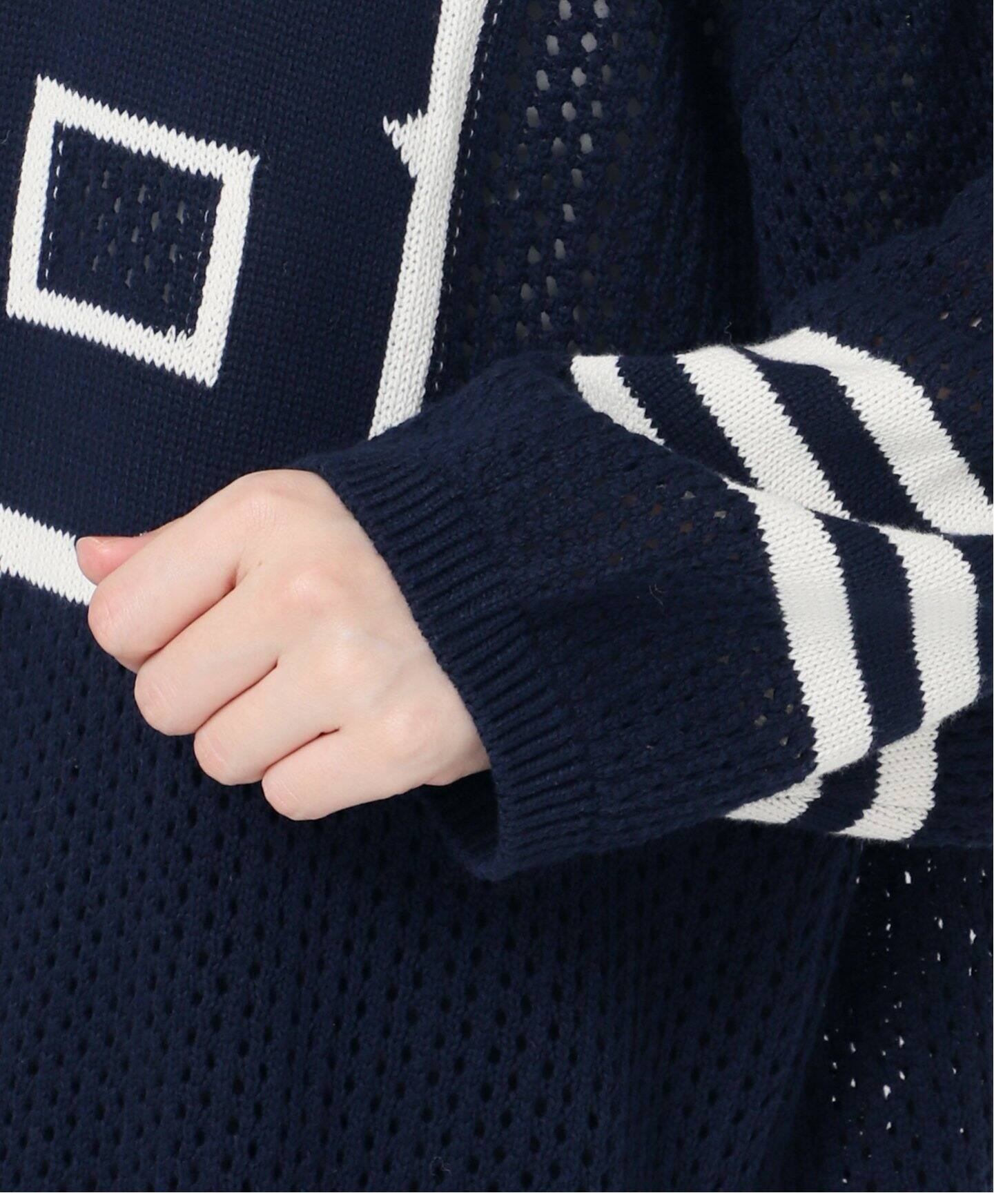 athletic wear MASON MESH KNIT（ニット／セーター）｜Deuxieme Classe  